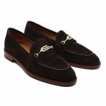 Frau mocassin bruin suède 88C4